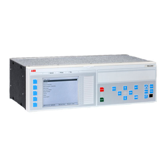 ABB - 1KHL160055R0001A  - REL650