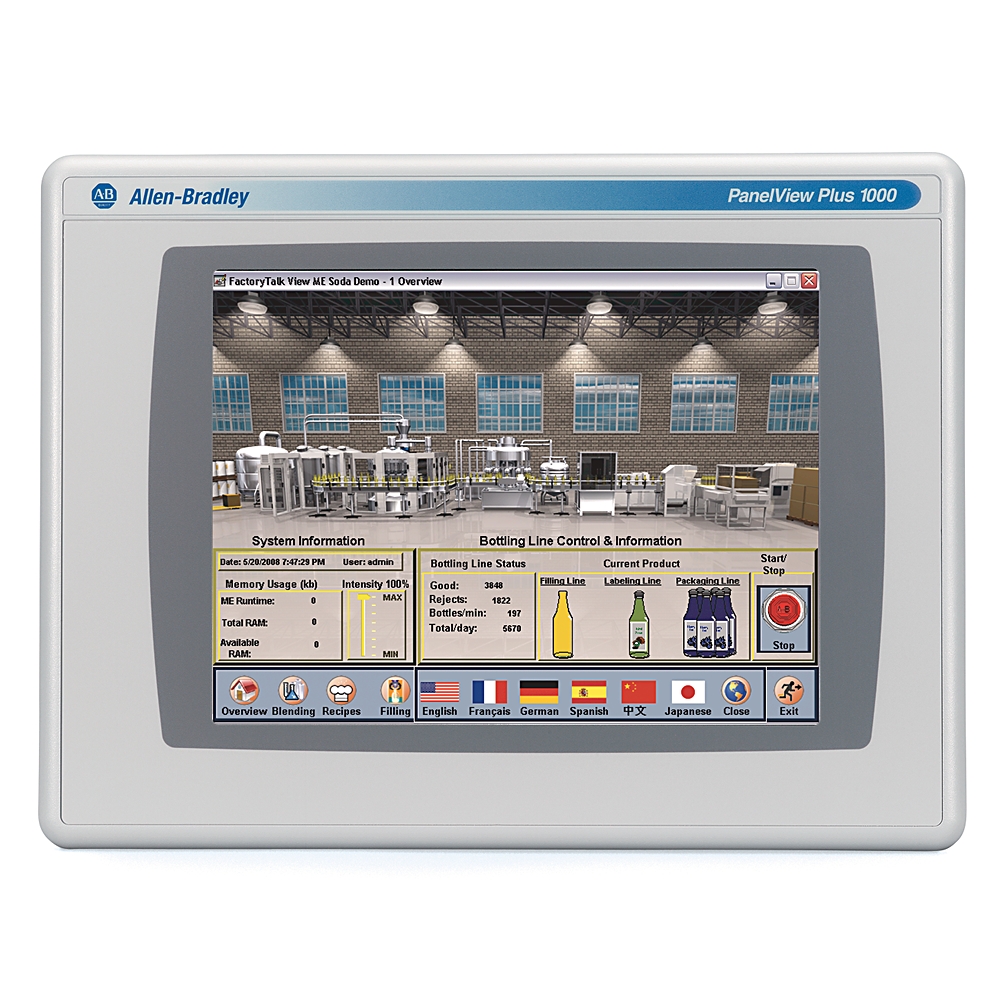 Allen Bradley - 2711pc t10c4d8